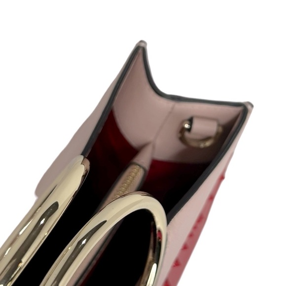 ♥️KATE SPADE♥️ NEW YORK Heart it Sam Purse Handbag Crossbody Pink Red Like new - Picture 13 of 16